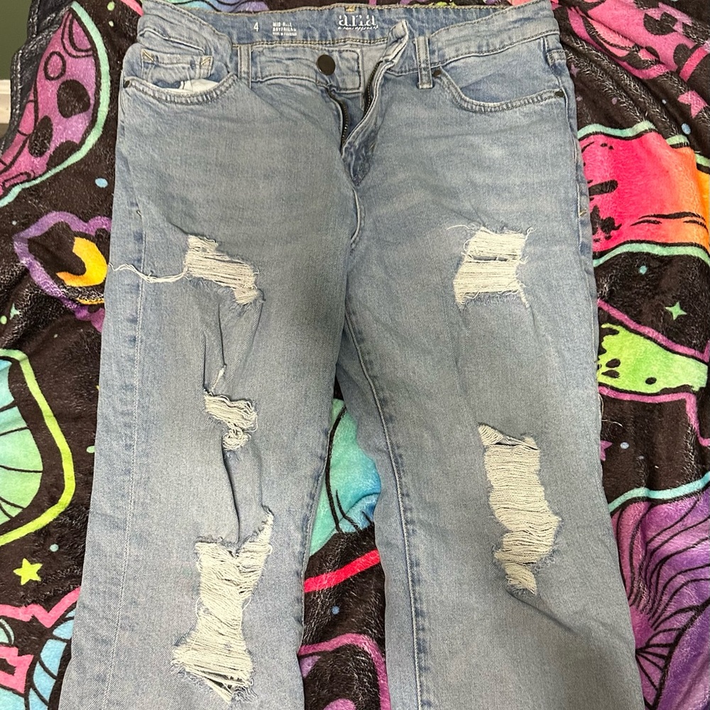 Size 4 light wash jeans